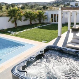 Stunning home in Mijas Costa with 5 Bedrooms, Sauna and Private swimming pool